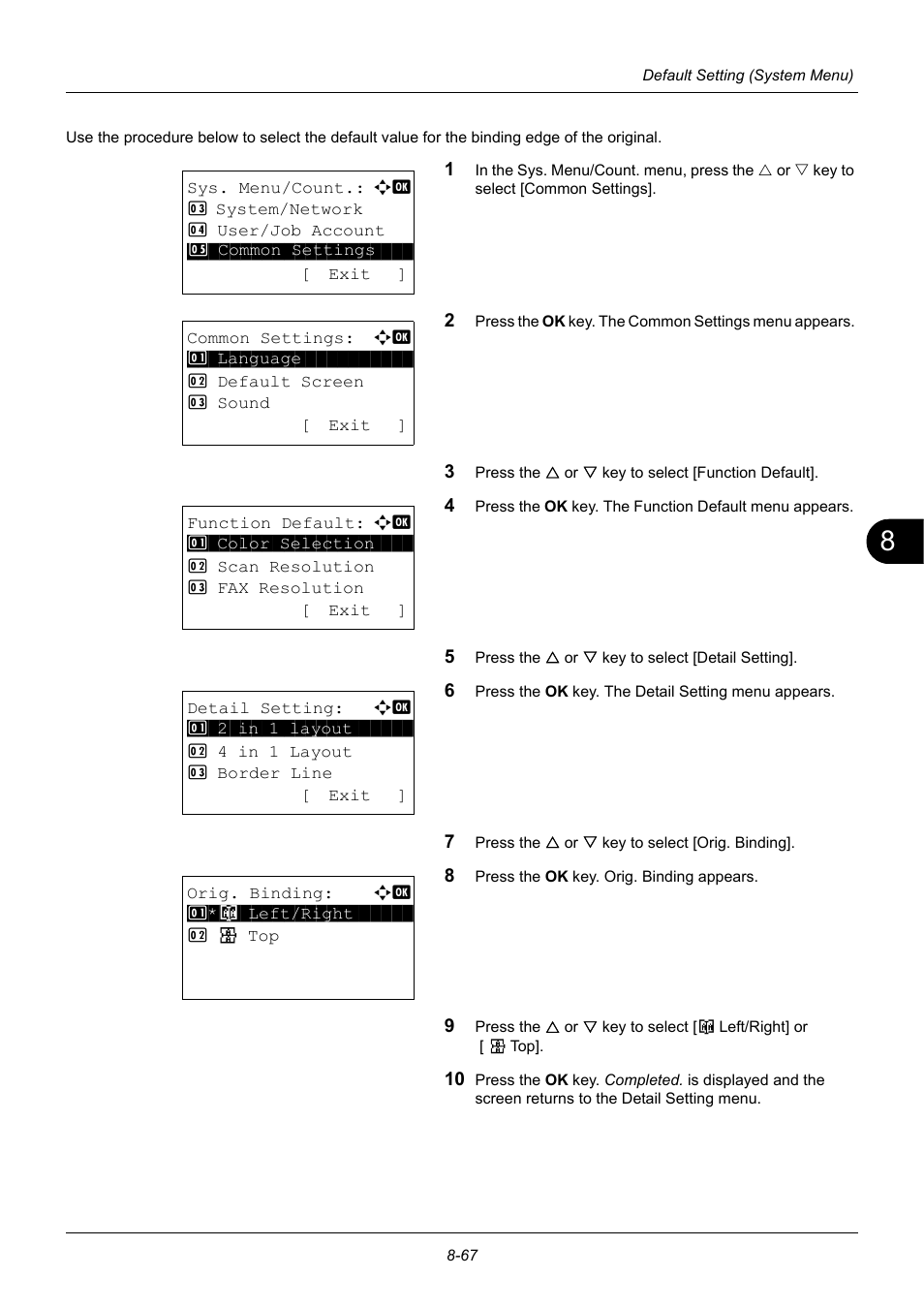 TA Triumph-Adler P-3020 MFP User Manual | Page 273 / 481