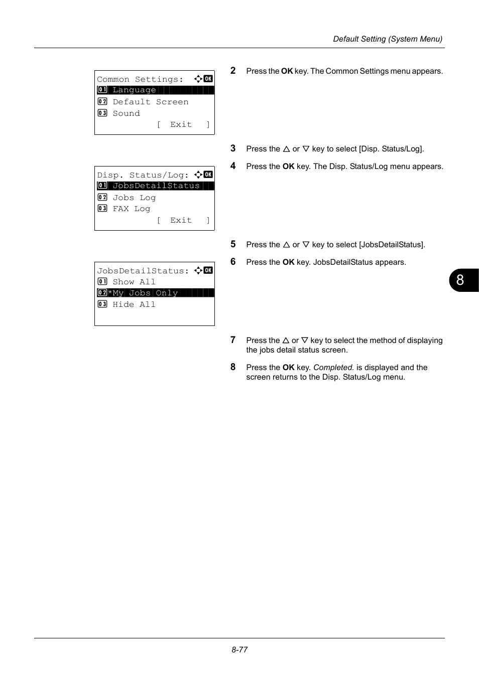 TA Triumph-Adler P-3020 MFP User Manual | Page 283 / 481