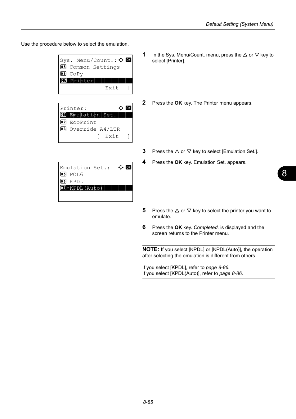 TA Triumph-Adler P-3020 MFP User Manual | Page 291 / 481