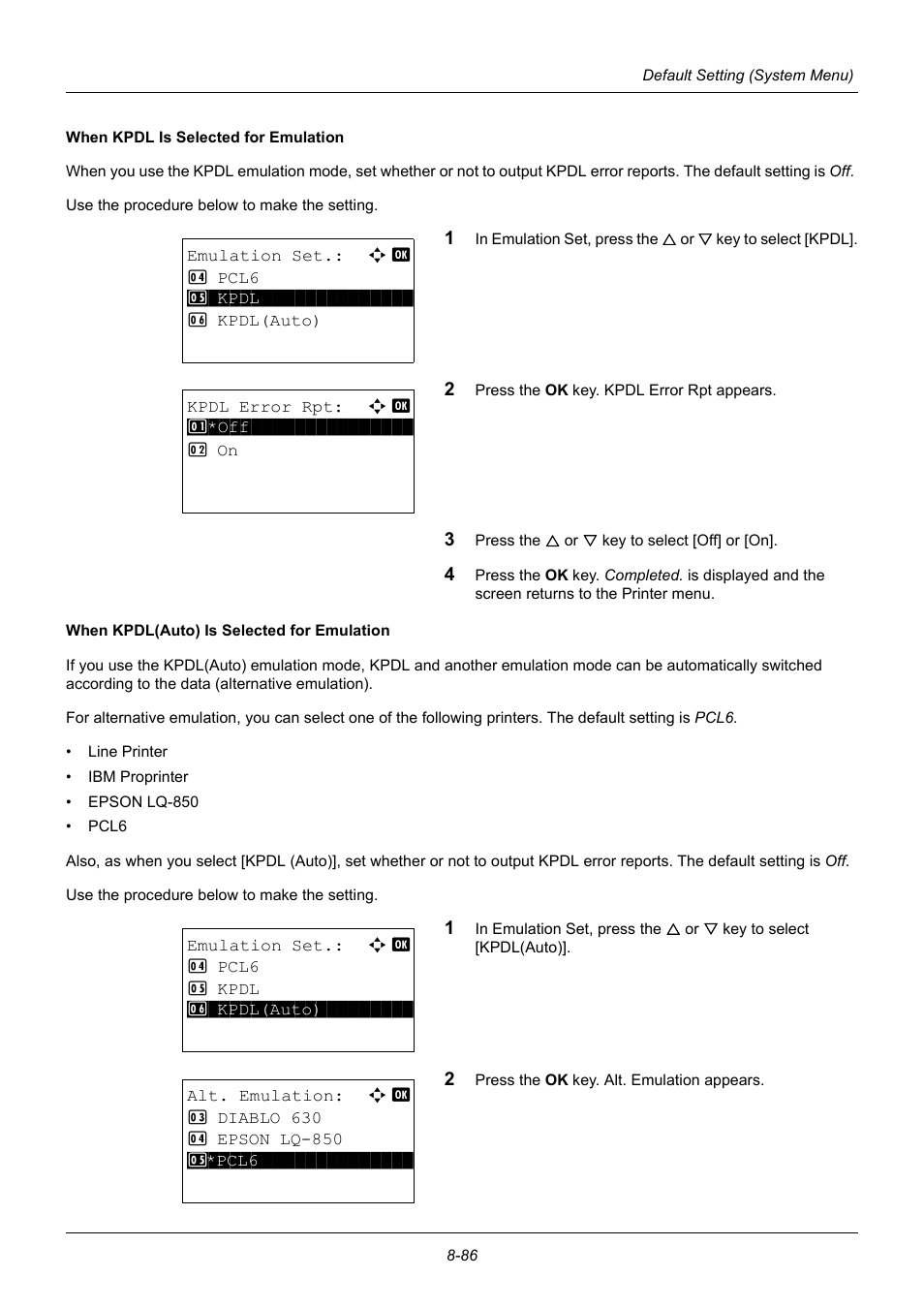 TA Triumph-Adler P-3020 MFP User Manual | Page 292 / 481