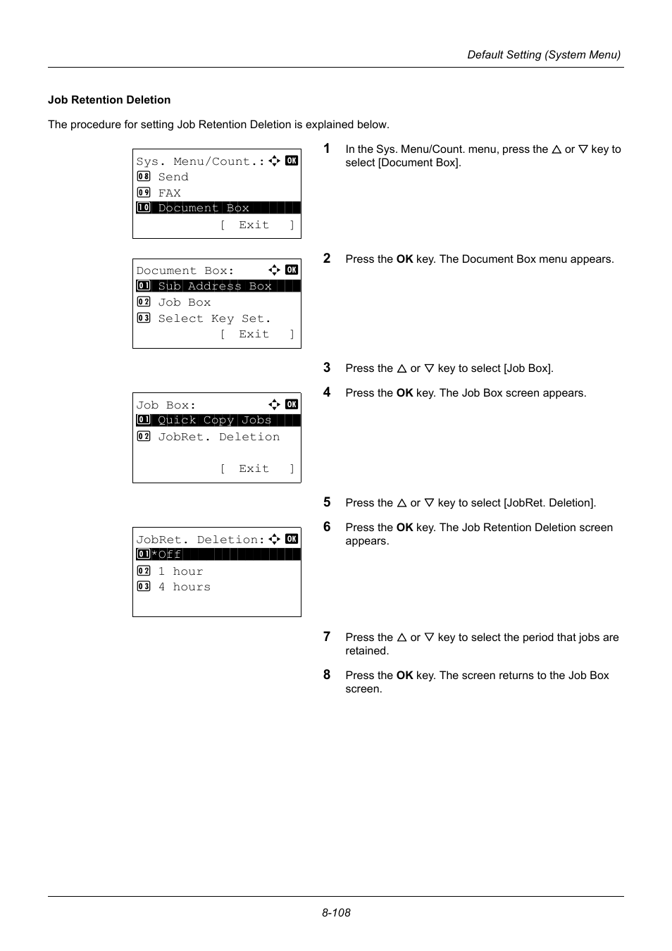 TA Triumph-Adler P-3020 MFP User Manual | Page 314 / 481