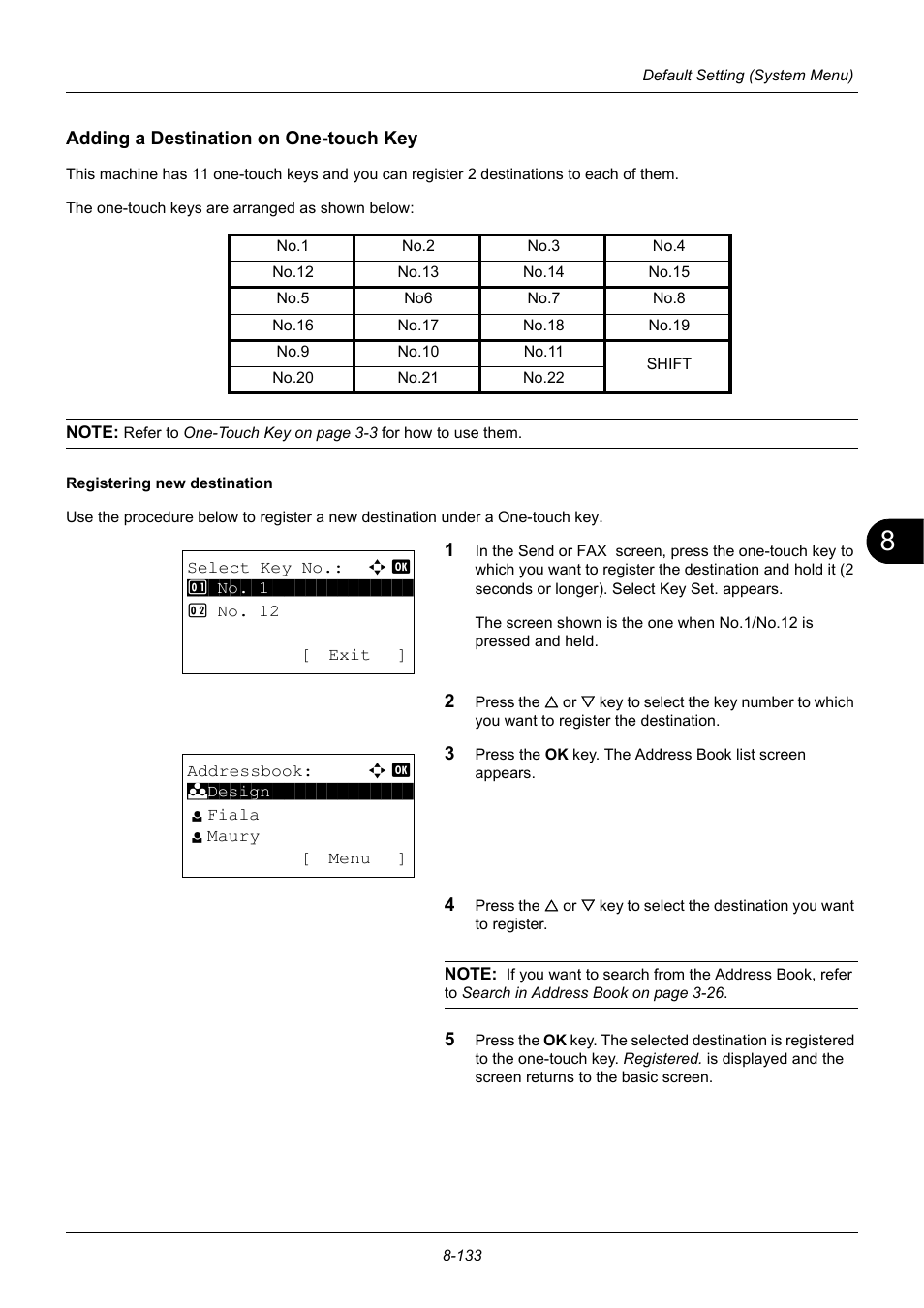 Adding a destination on one-touch key | TA Triumph-Adler P-3020 MFP User Manual | Page 339 / 481