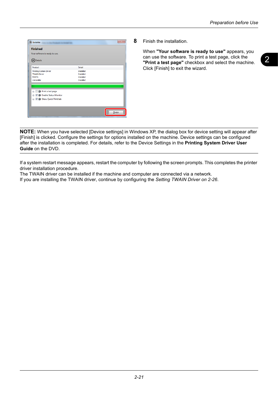 TA Triumph-Adler P-3020 MFP User Manual | Page 55 / 481