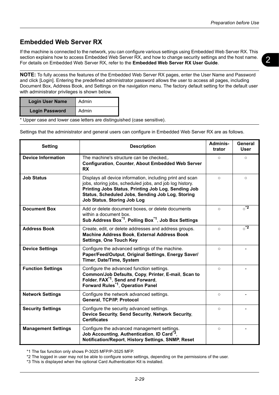 Embedded web server rx, Embedded web server rx -29 | TA Triumph-Adler P-3020 MFP User Manual | Page 63 / 481