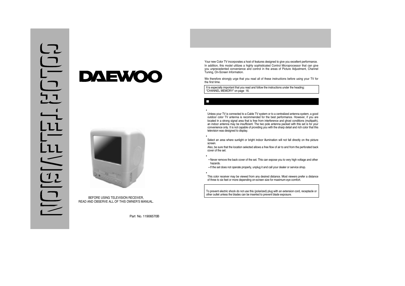 Daewoo DDQ-9H1SC User Manual | 33 pages