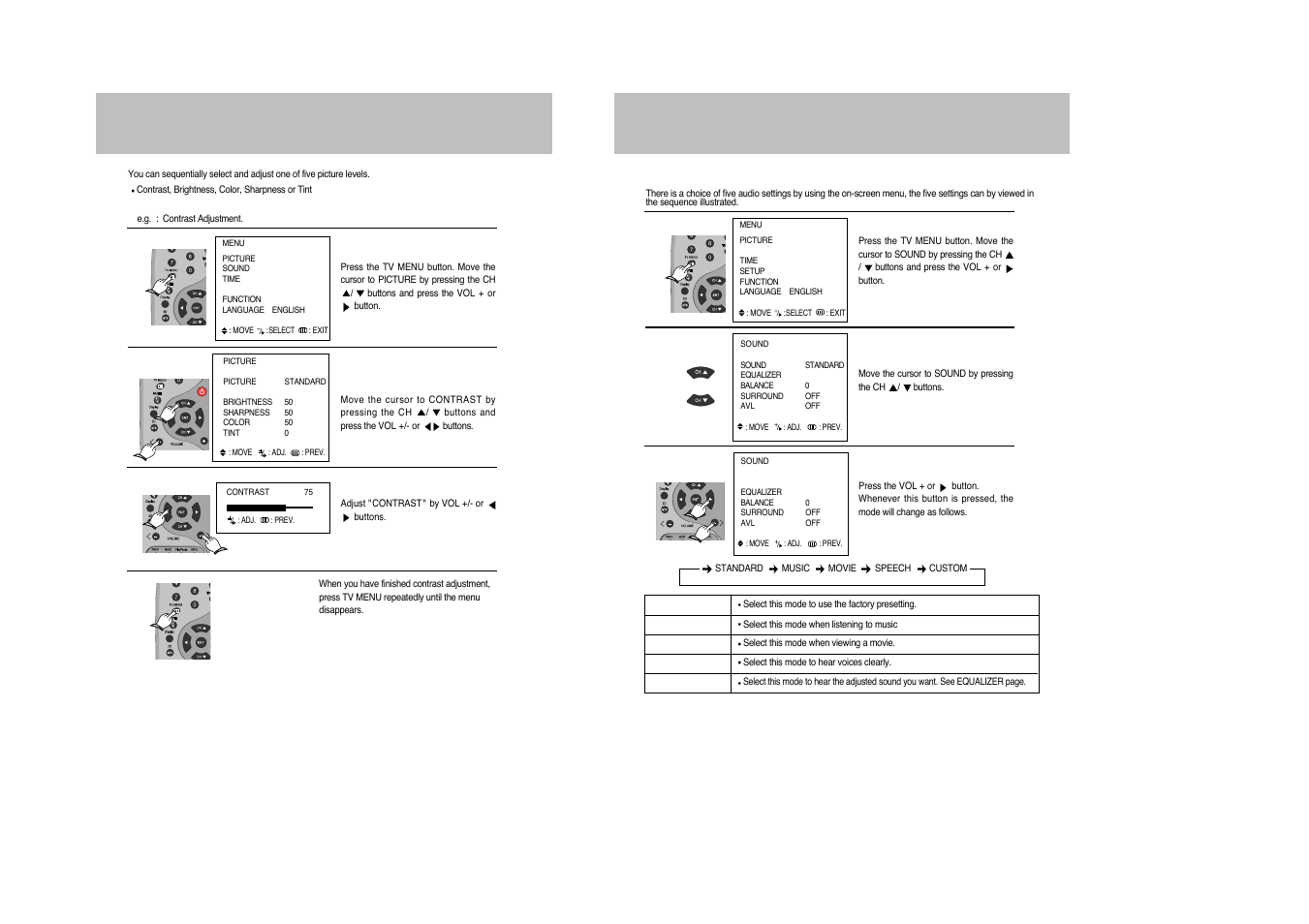 Daewoo DDQ-9H1SC User Manual | Page 11 / 33