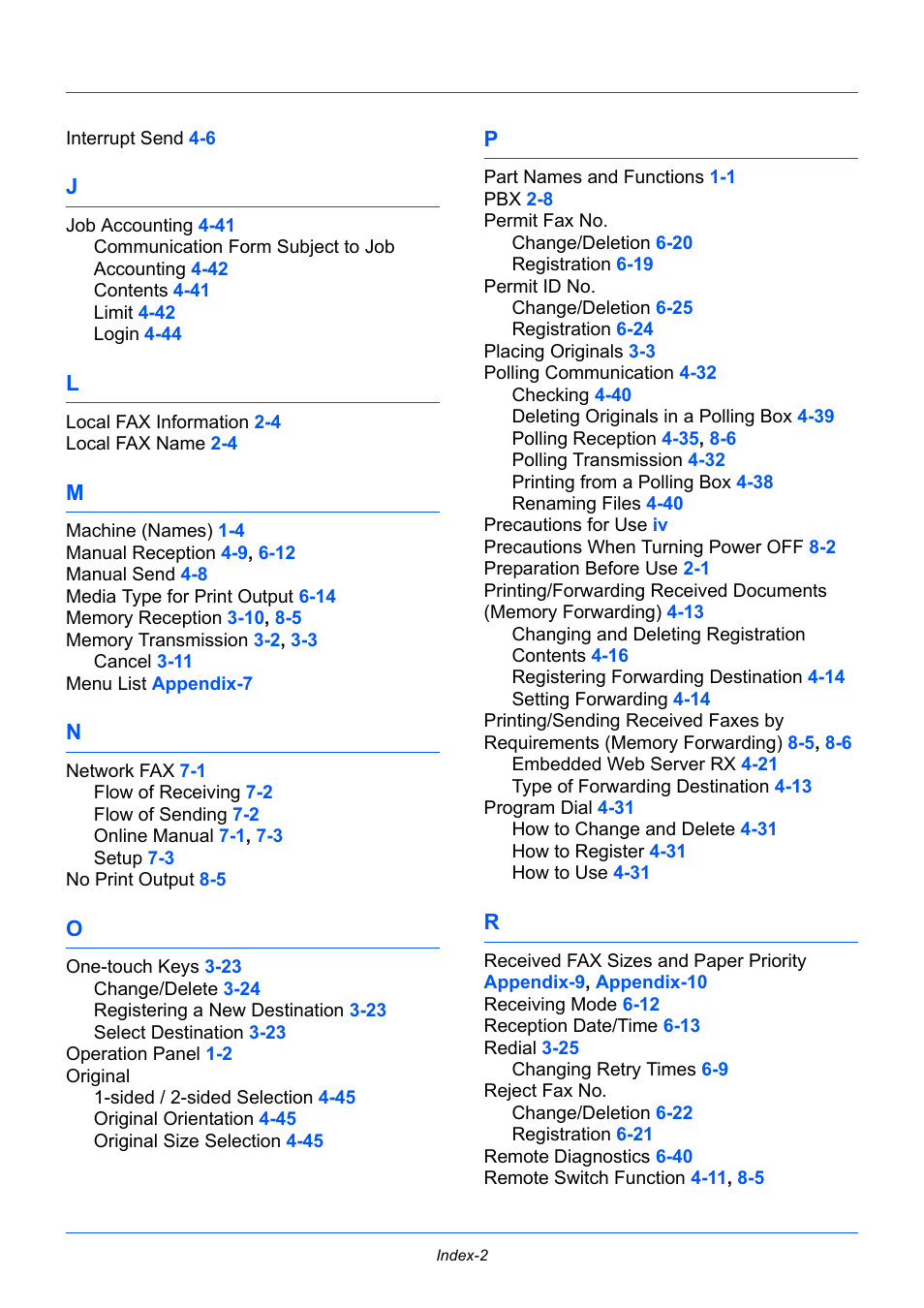 TA Triumph-Adler P-3525 MFP User Manual | Page 180 / 185