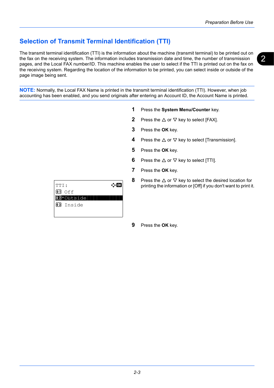 TA Triumph-Adler P-3525 MFP User Manual | Page 23 / 185