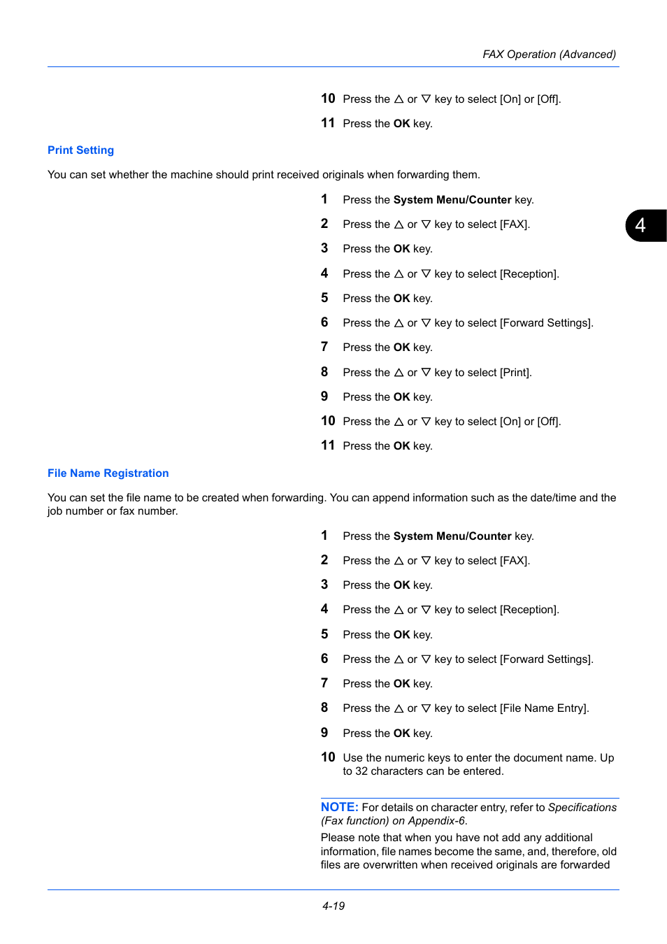 TA Triumph-Adler P-3525 MFP User Manual | Page 73 / 185