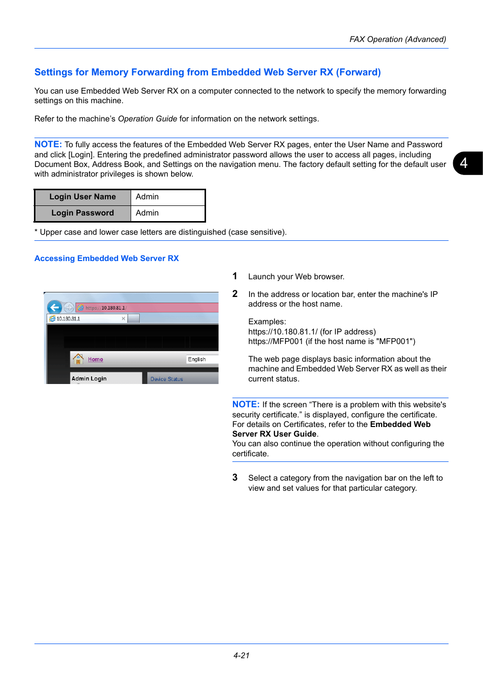 TA Triumph-Adler P-3525 MFP User Manual | Page 75 / 185