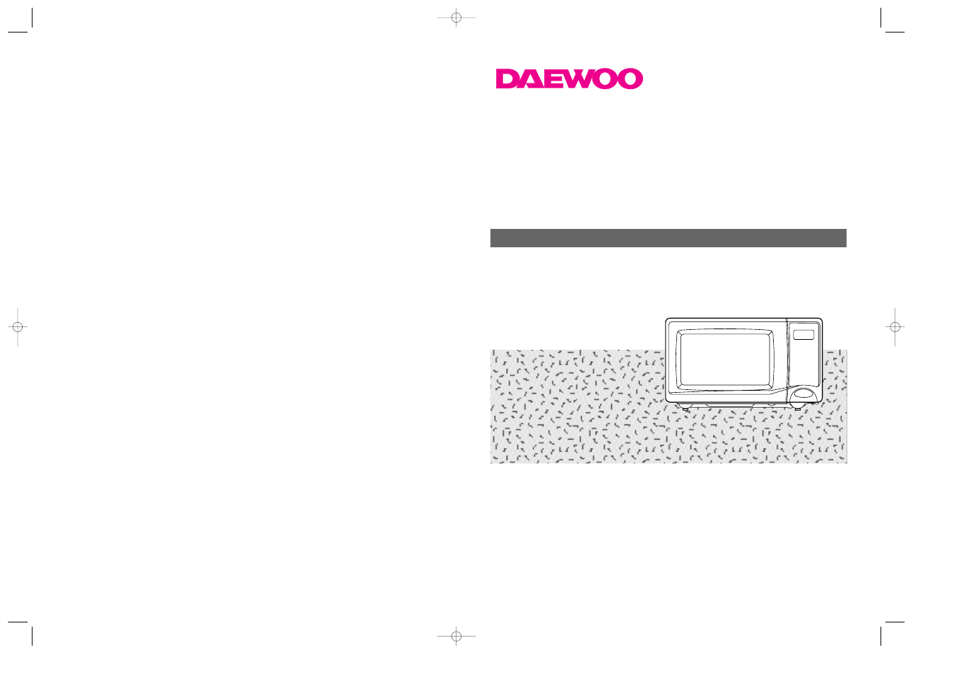 Daewoo KOG-370A User Manual | 10 pages