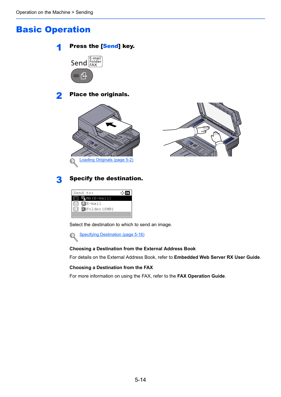 Basic operation, Basic operation -14 | TA Triumph-Adler P-4030 MFP User Manual | Page 172 / 397