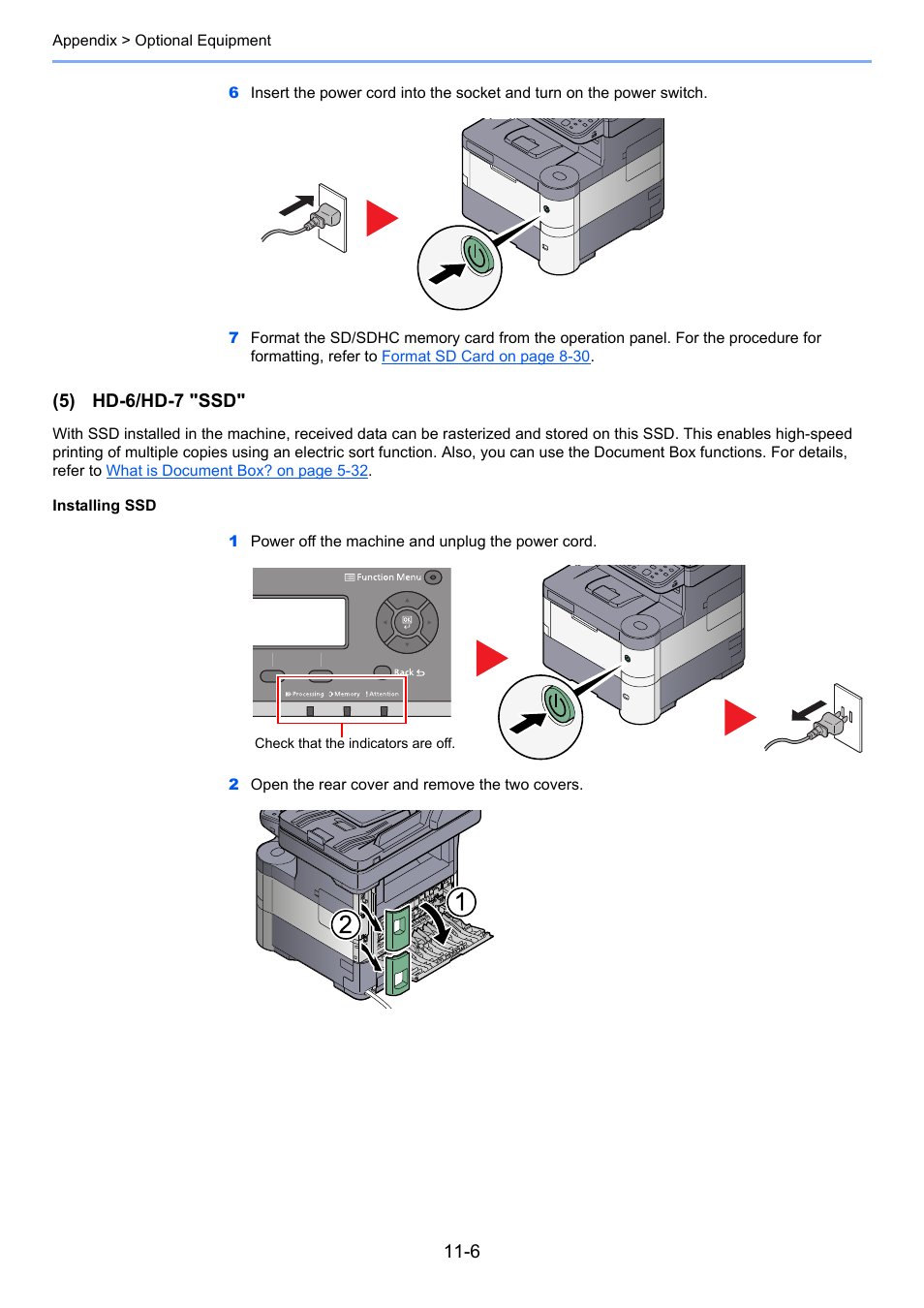 5) hd-6/hd-7 "ssd | TA Triumph-Adler P-4030 MFP User Manual | Page 363 / 397