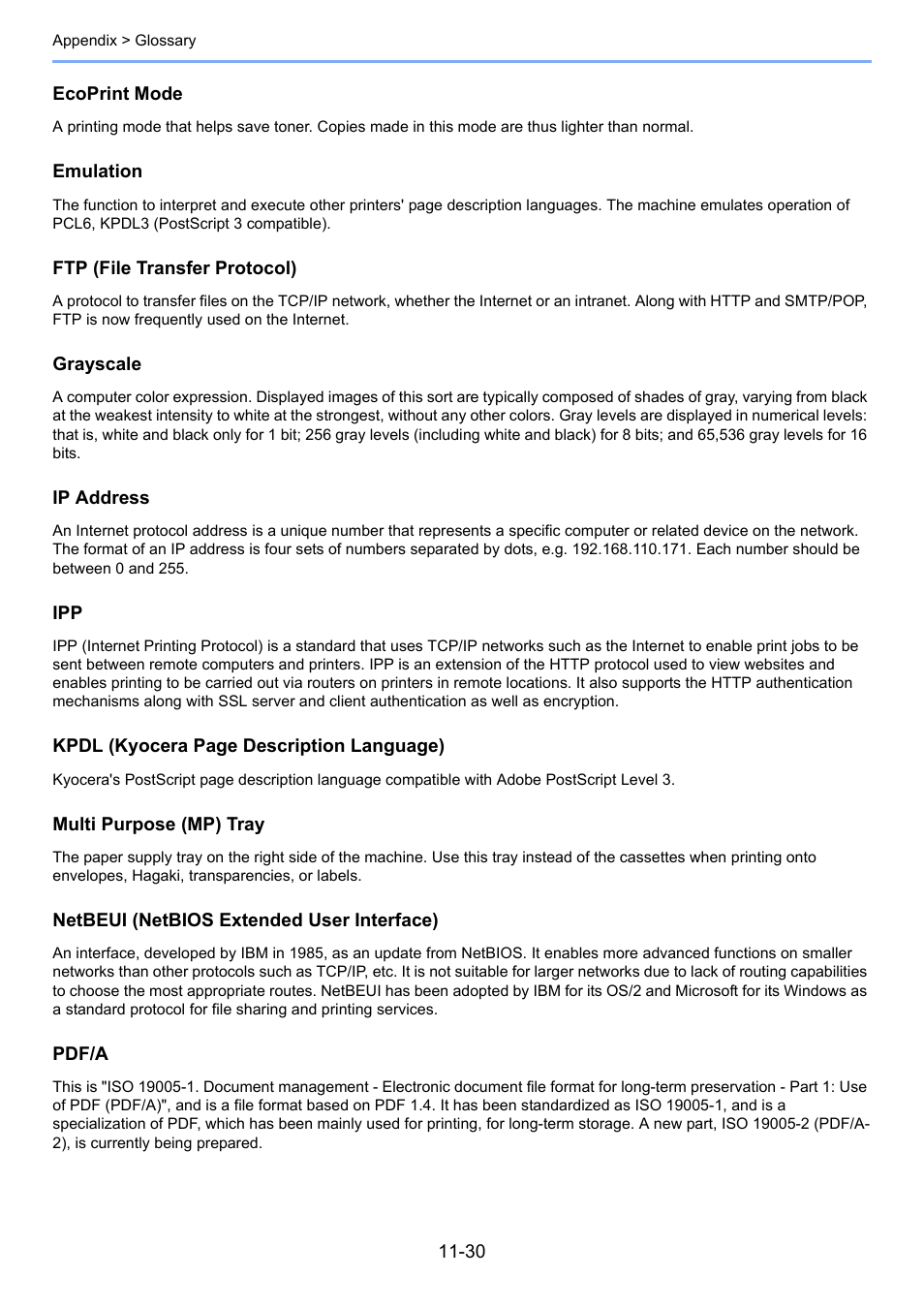 TA Triumph-Adler P-4030 MFP User Manual | Page 387 / 397
