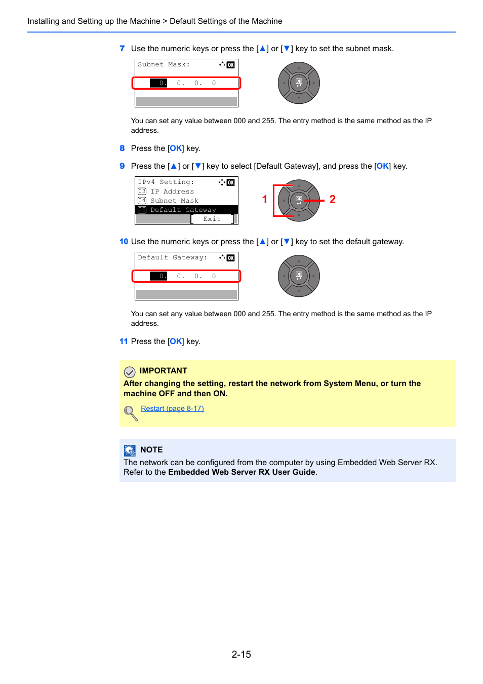TA Triumph-Adler P-4030 MFP User Manual | Page 57 / 397