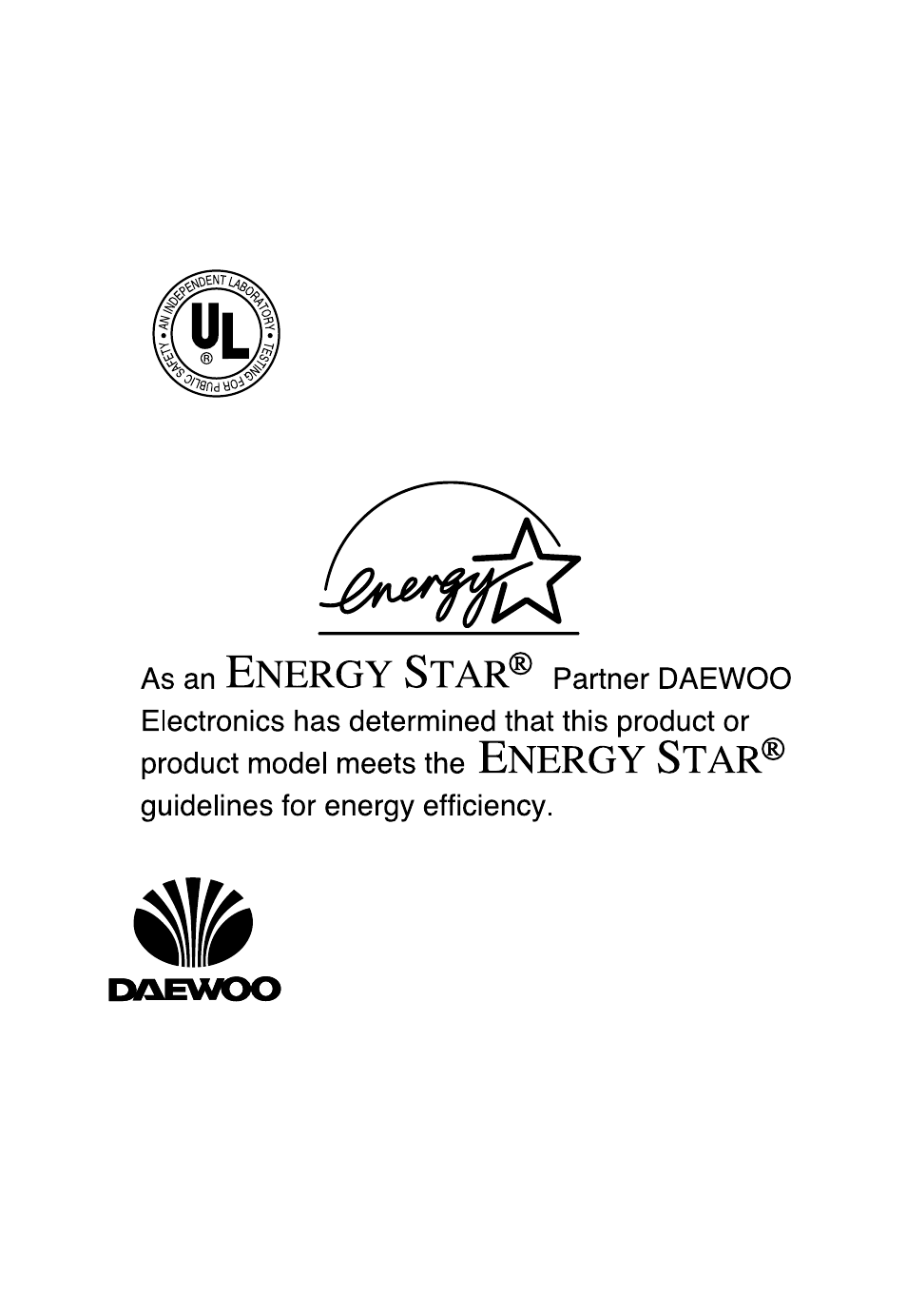 Daewoo electronics corporation of america | Daewoo DTQ 20U6SC User Manual | Page 18 / 18