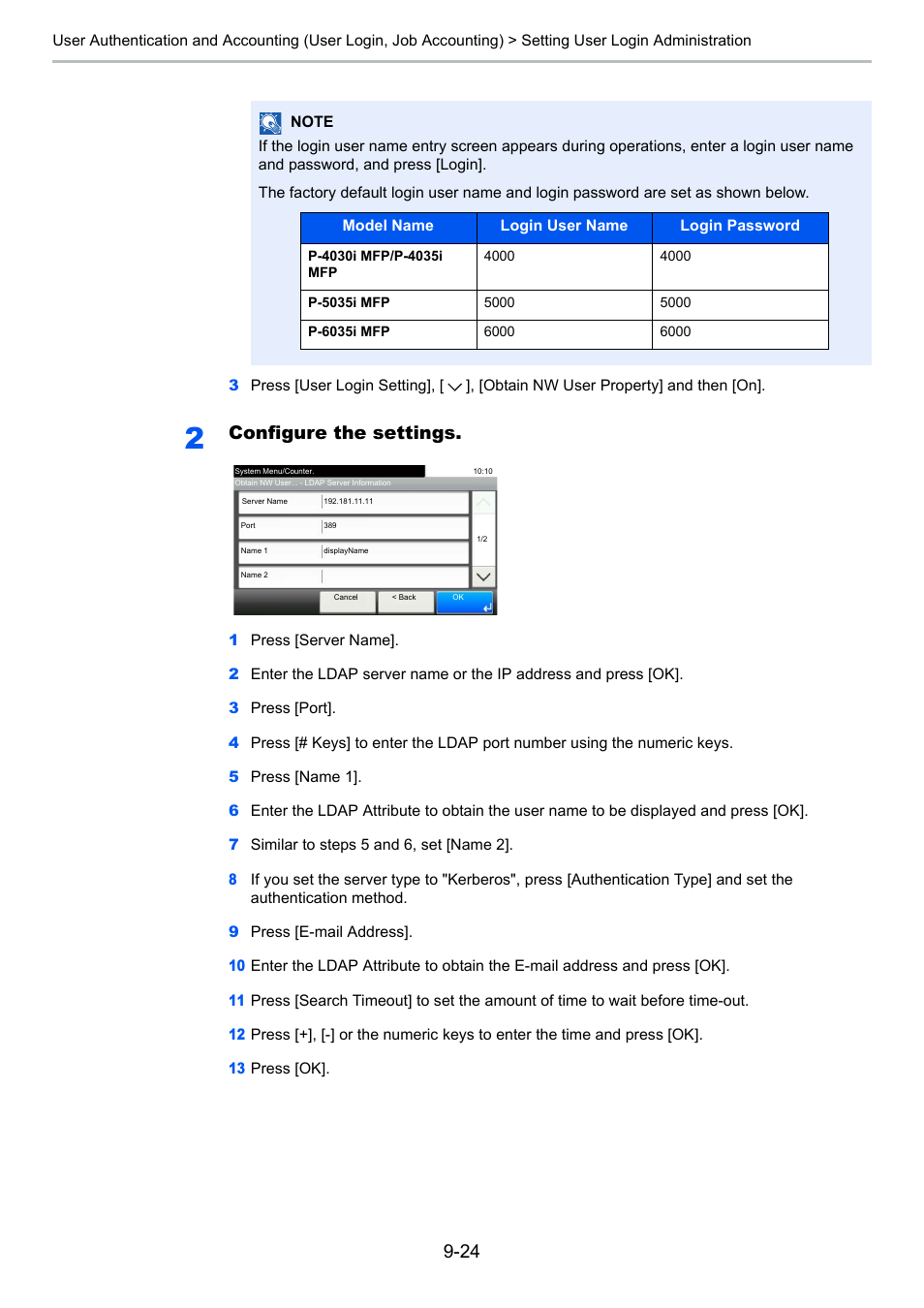 Configure the settings | TA Triumph-Adler P-4030i MFP User Manual | Page 322 / 421