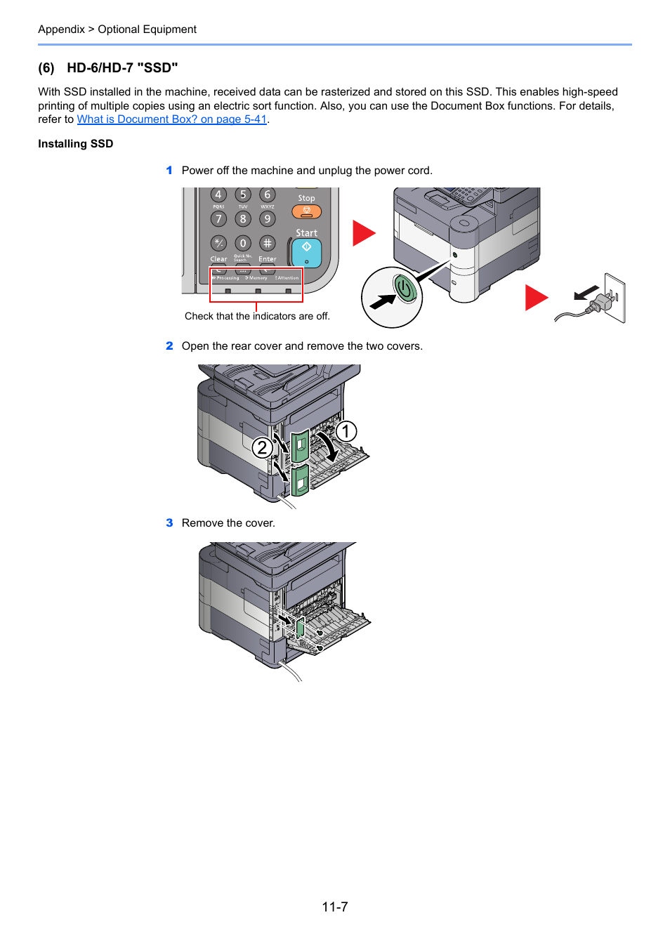 6) hd-6/hd-7 "ssd | TA Triumph-Adler P-4030i MFP User Manual | Page 388 / 421