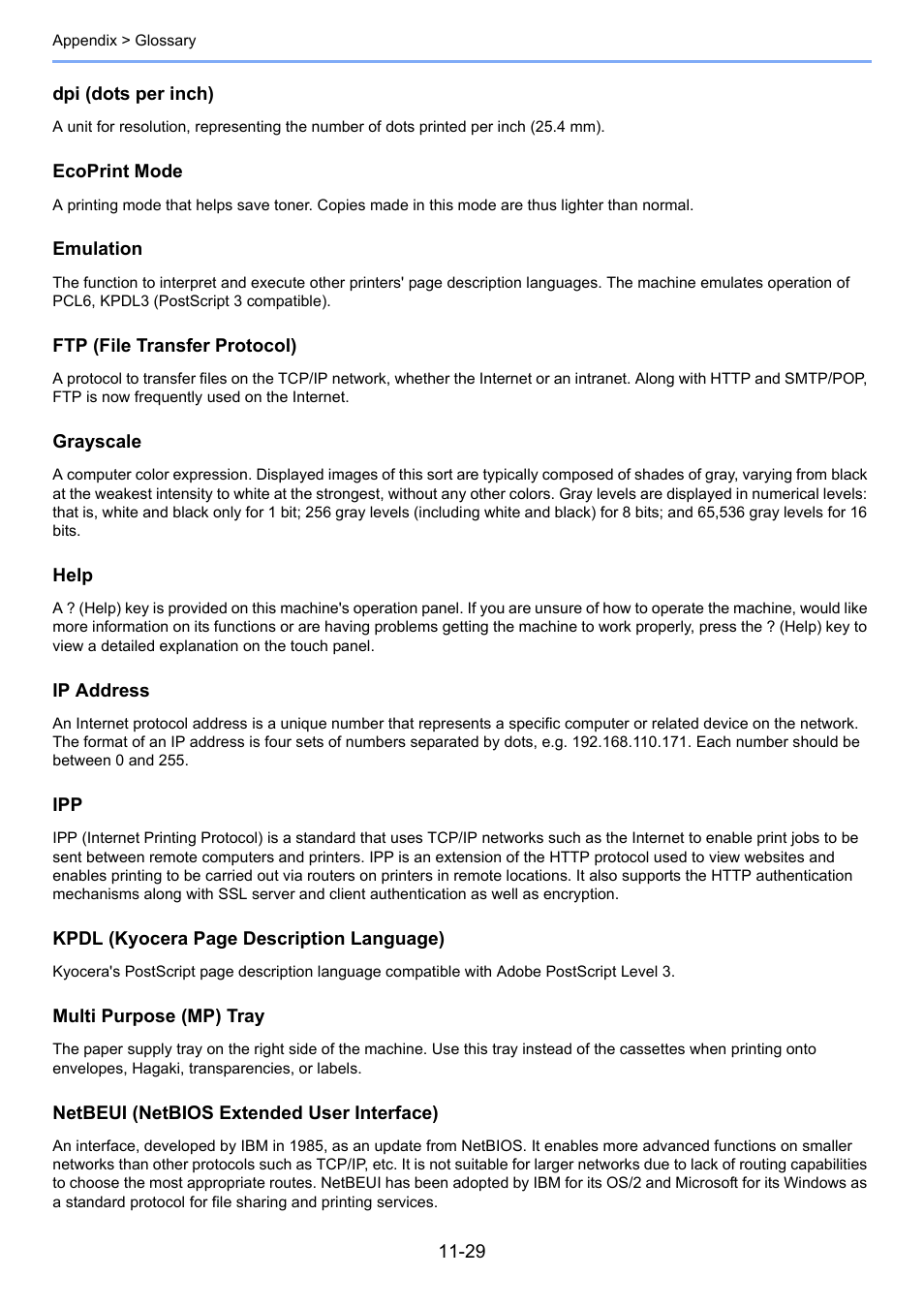 TA Triumph-Adler P-4030i MFP User Manual | Page 410 / 421