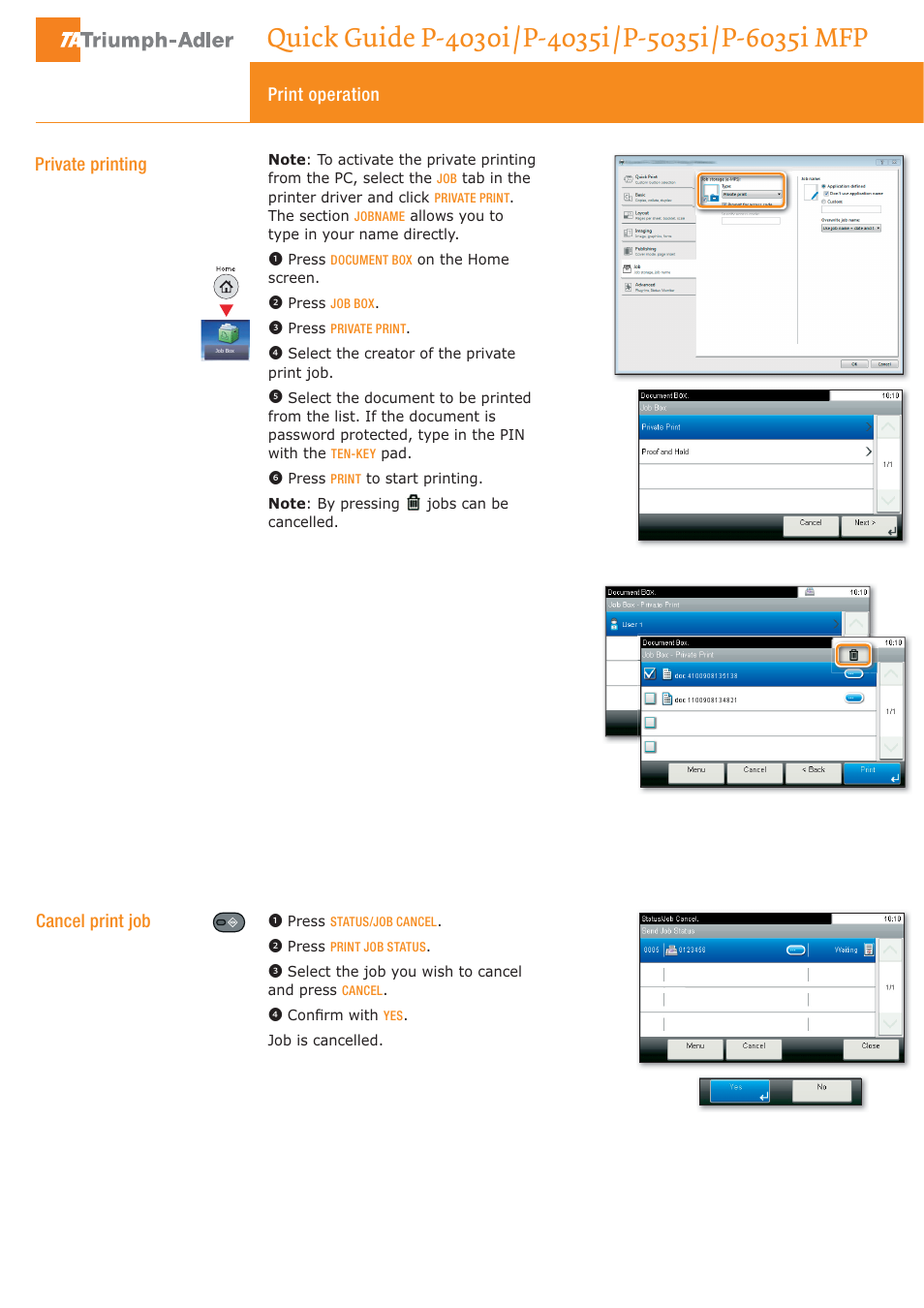 TA Triumph-Adler P-4030i MFP User Manual | Page 3 / 4