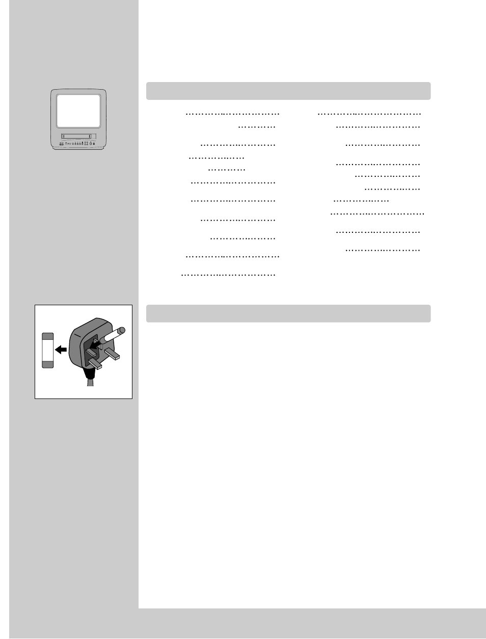 Index technical data | Daewoo GB20F8T2 User Manual | Page 34 / 38