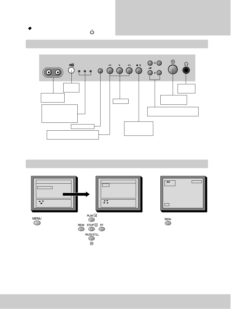 The televideo on-screen display, Example | Daewoo GB20F8T2 User Manual | Page 7 / 38