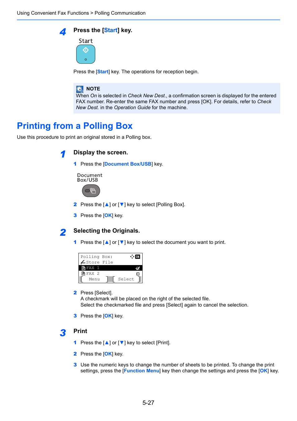 Printing from a polling box, Printing from a polling box -27 | TA Triumph-Adler P-4035 MFP User Manual | Page 105 / 214