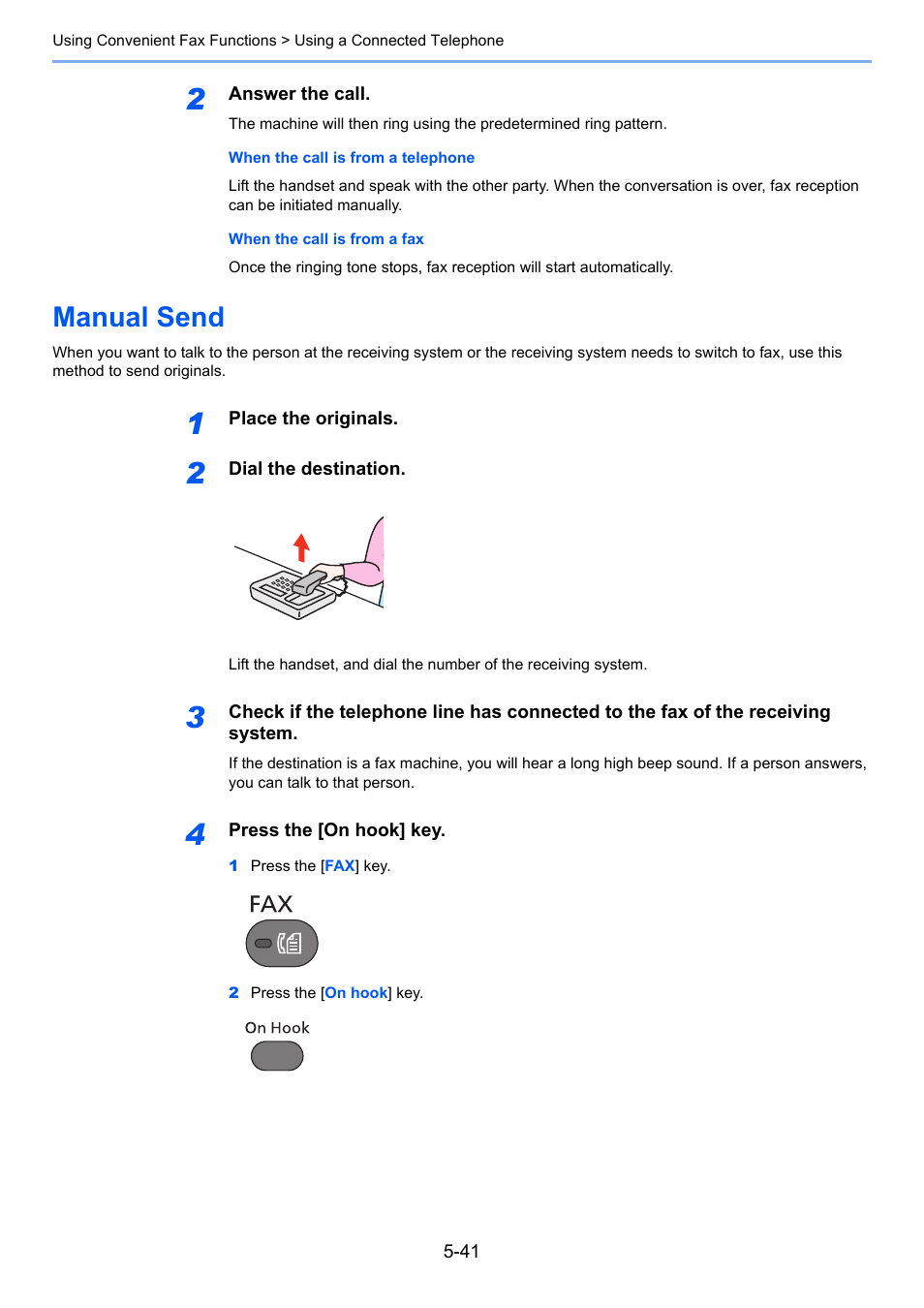 Manual send, Manual send -41 | TA Triumph-Adler P-4035 MFP User Manual | Page 119 / 214