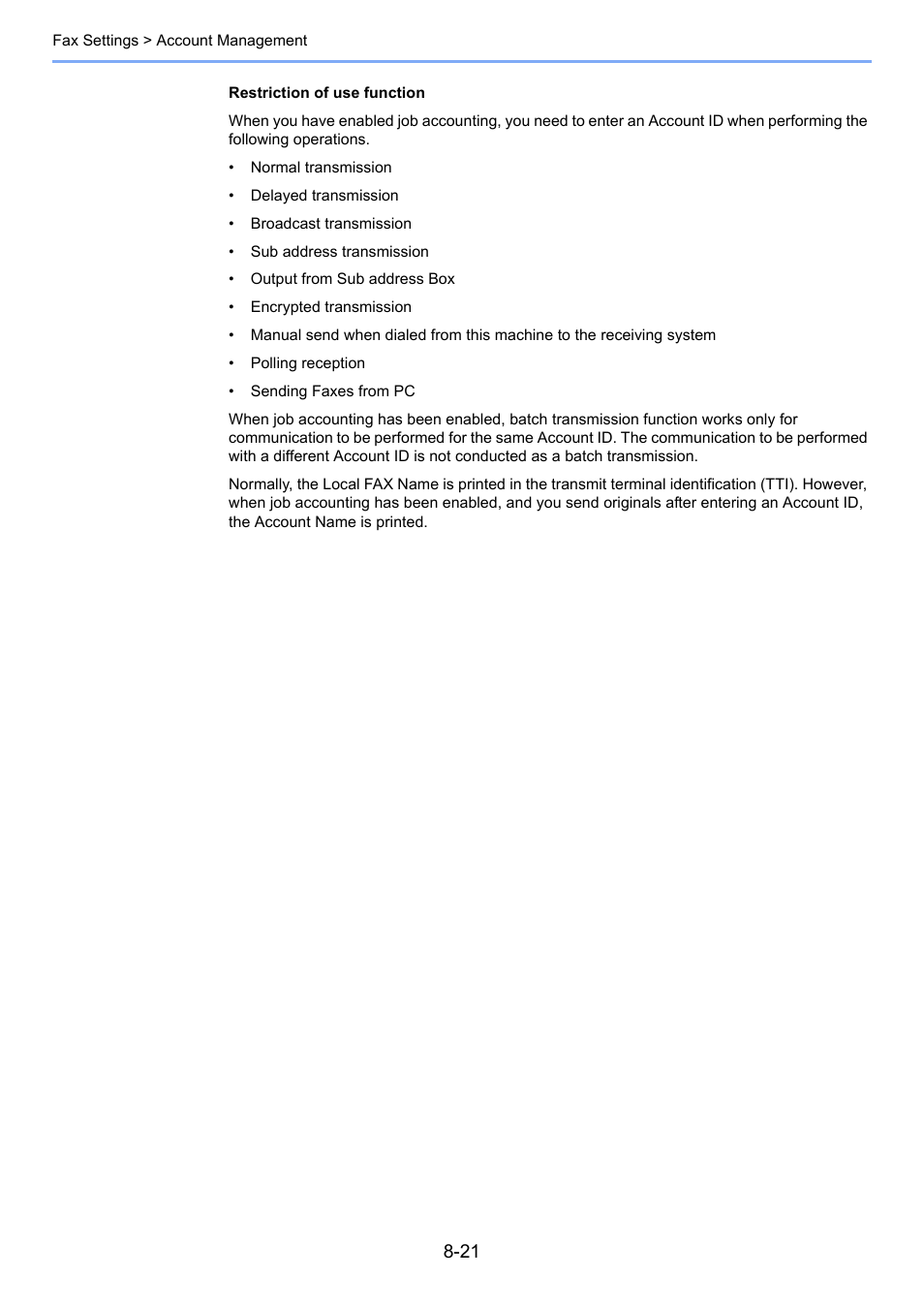 TA Triumph-Adler P-4035 MFP User Manual | Page 185 / 214
