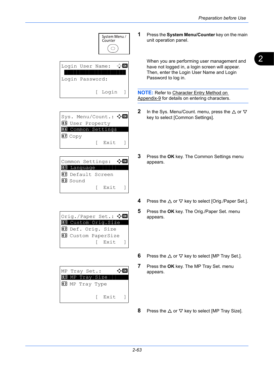 TA Triumph-Adler P-C2660 MFP User Manual | Page 105 / 578