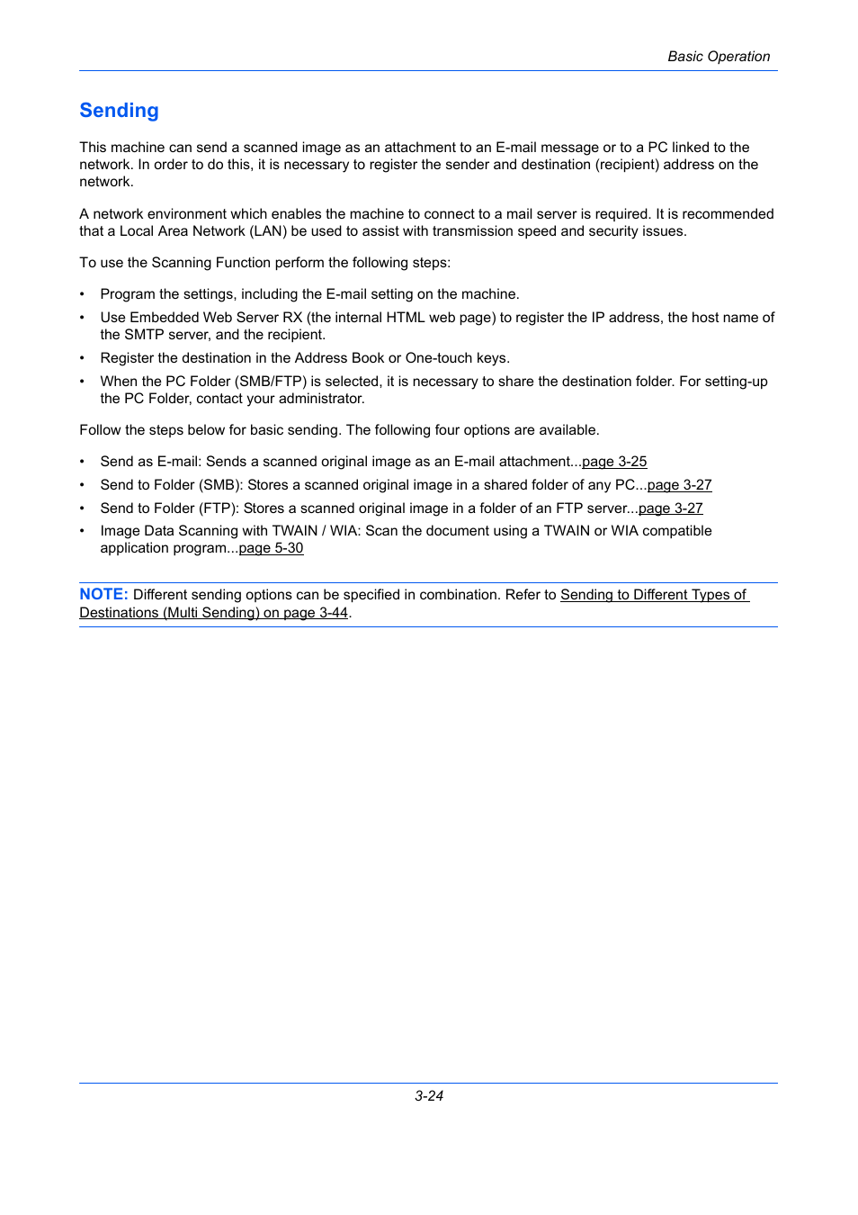 Sending, Sending -24 | TA Triumph-Adler P-C2660 MFP User Manual | Page 134 / 578