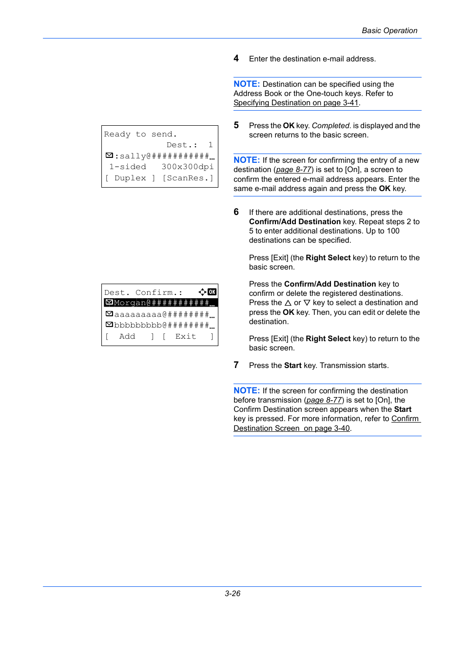 TA Triumph-Adler P-C2660 MFP User Manual | Page 136 / 578