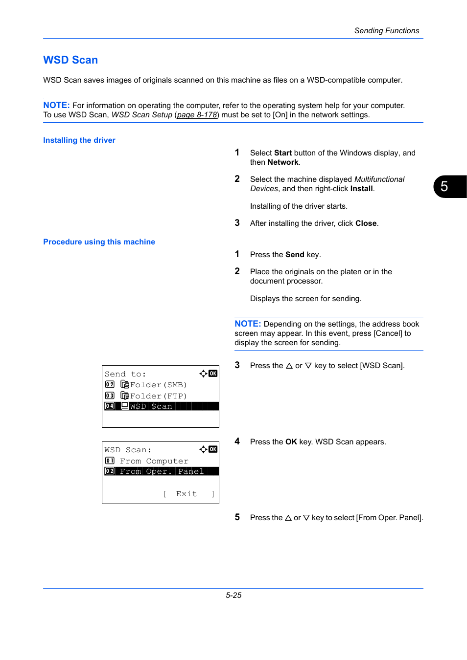 Wsd scan, Wsd scan -25 | TA Triumph-Adler P-C2660 MFP User Manual | Page 209 / 578