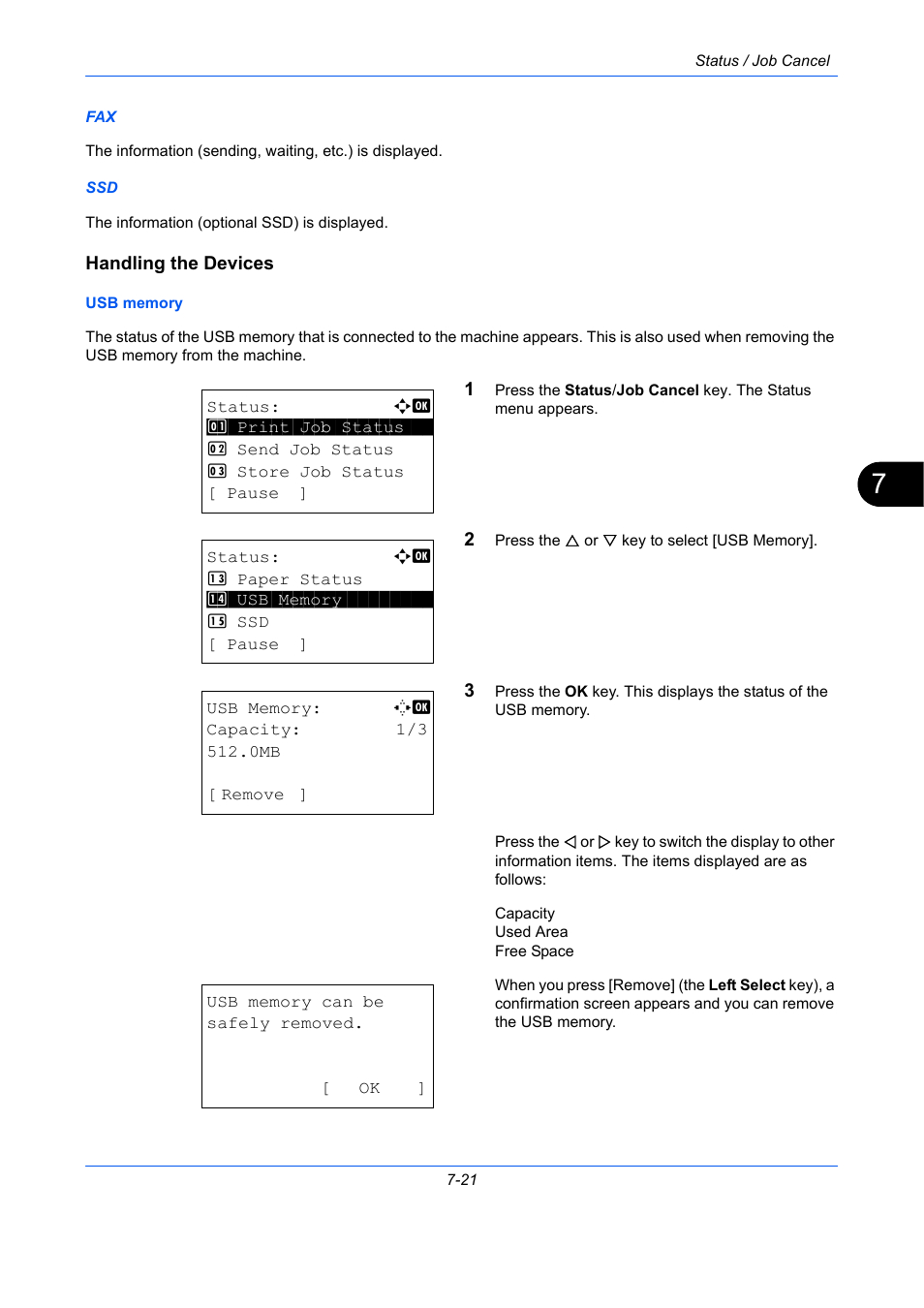 Handling the devices | TA Triumph-Adler P-C2660 MFP User Manual | Page 255 / 578