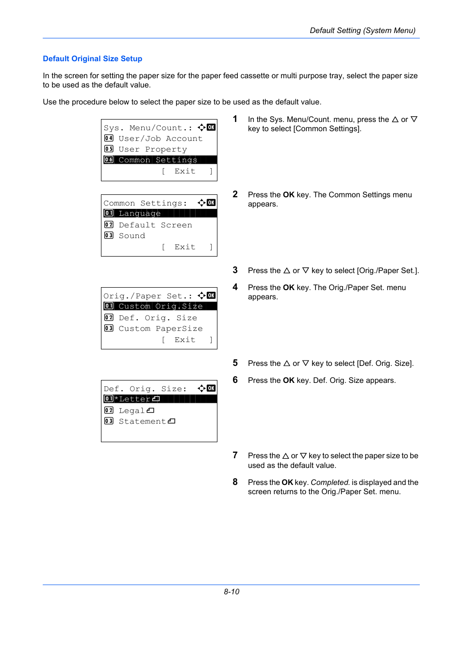 TA Triumph-Adler P-C2660 MFP User Manual | Page 266 / 578