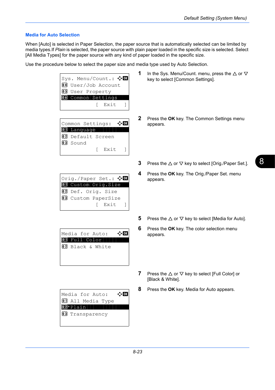 TA Triumph-Adler P-C2660 MFP User Manual | Page 279 / 578