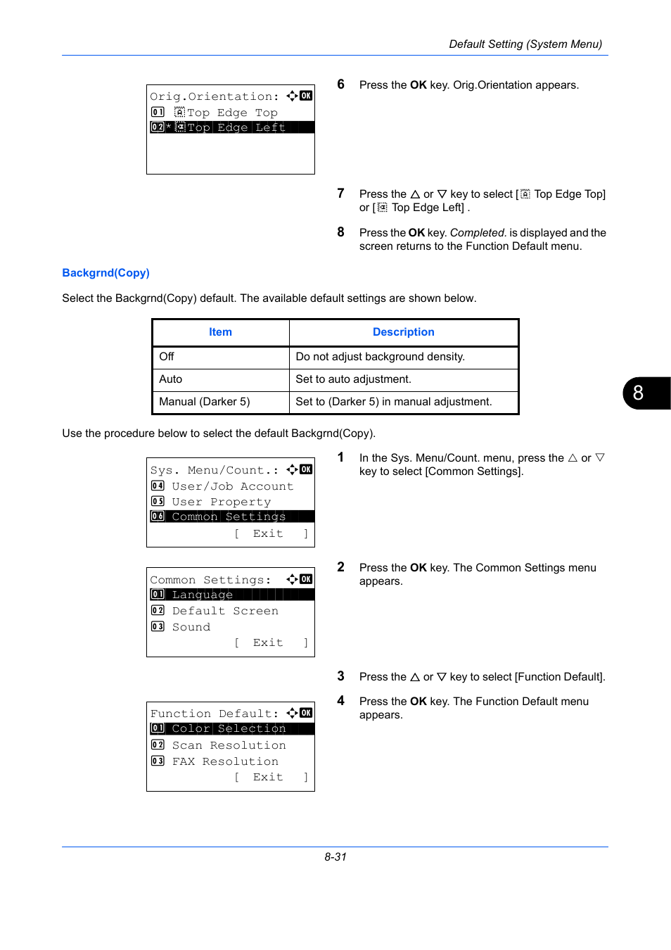 TA Triumph-Adler P-C2660 MFP User Manual | Page 287 / 578