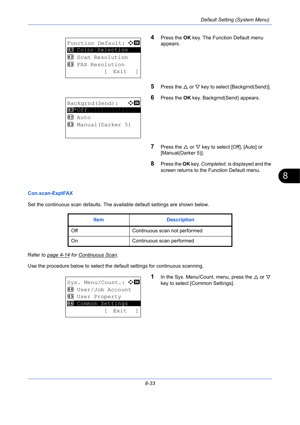 TA Triumph-Adler P-C2660 MFP User Manual | Page 289 / 578