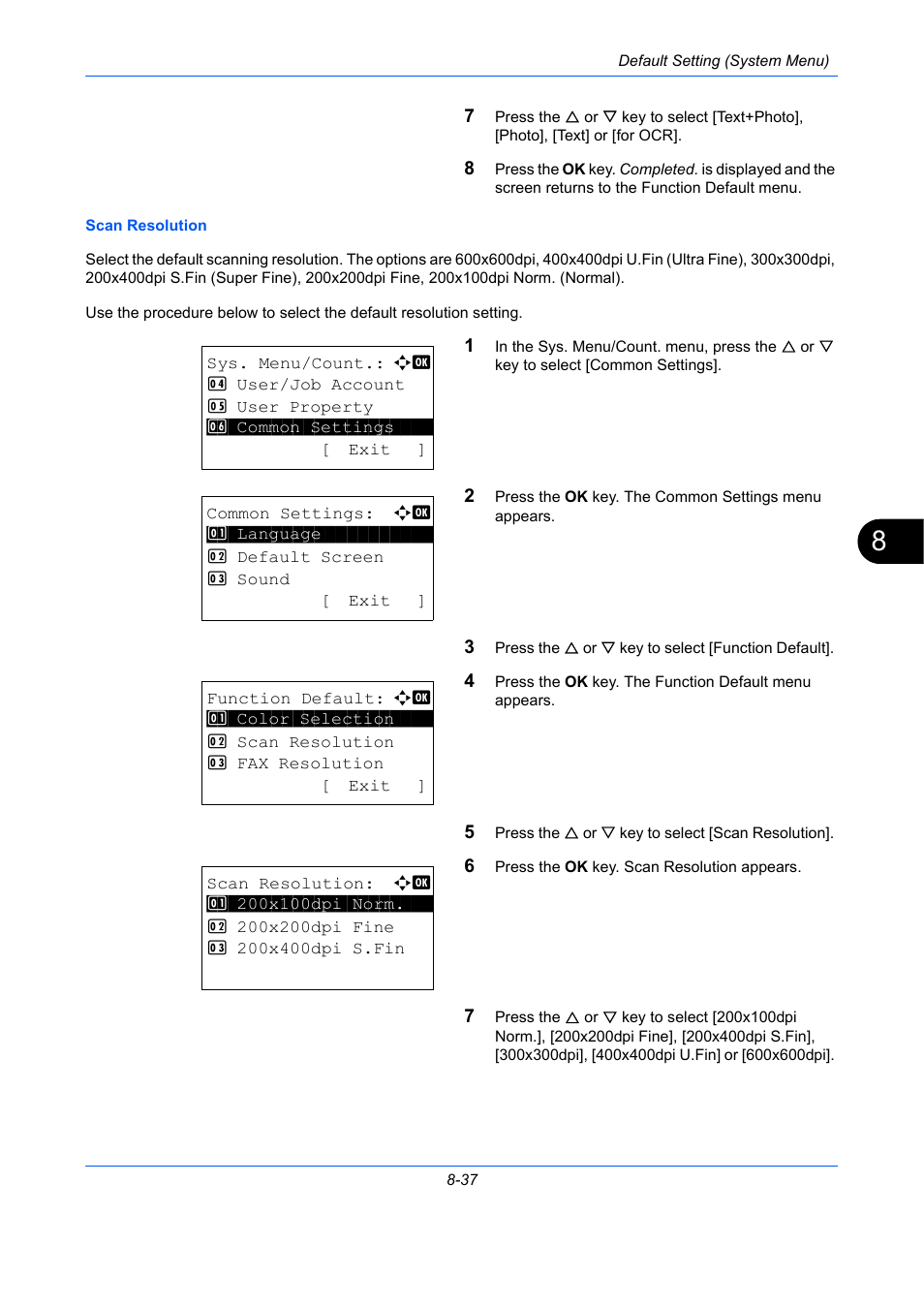 TA Triumph-Adler P-C2660 MFP User Manual | Page 293 / 578