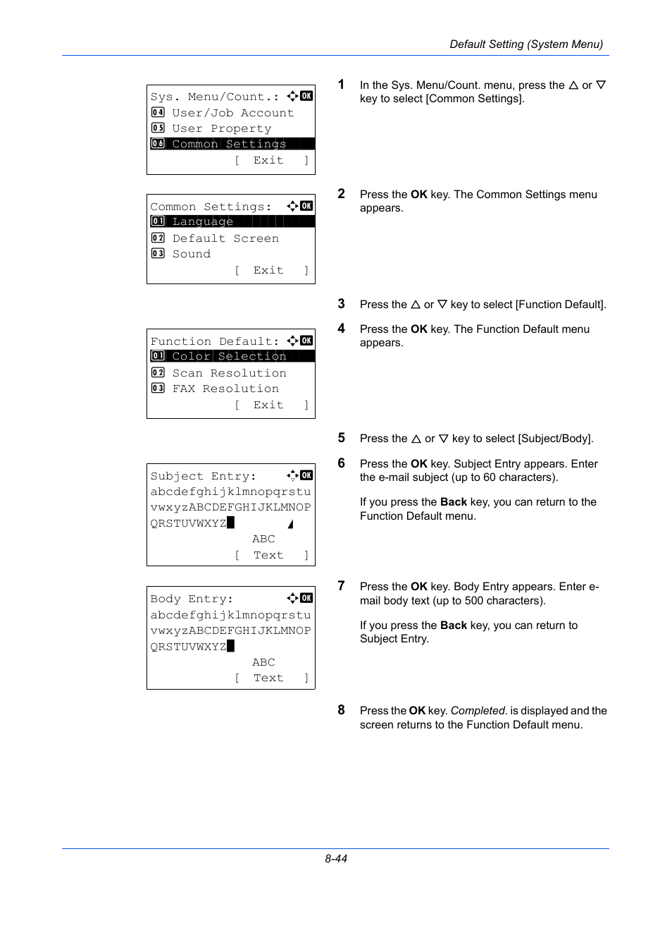 TA Triumph-Adler P-C2660 MFP User Manual | Page 300 / 578