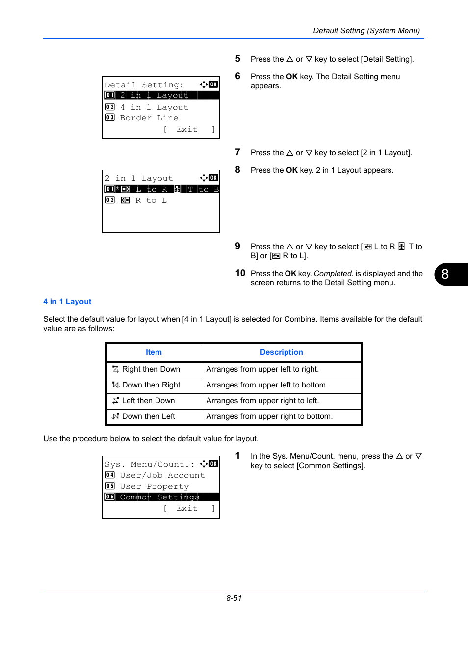 TA Triumph-Adler P-C2660 MFP User Manual | Page 307 / 578