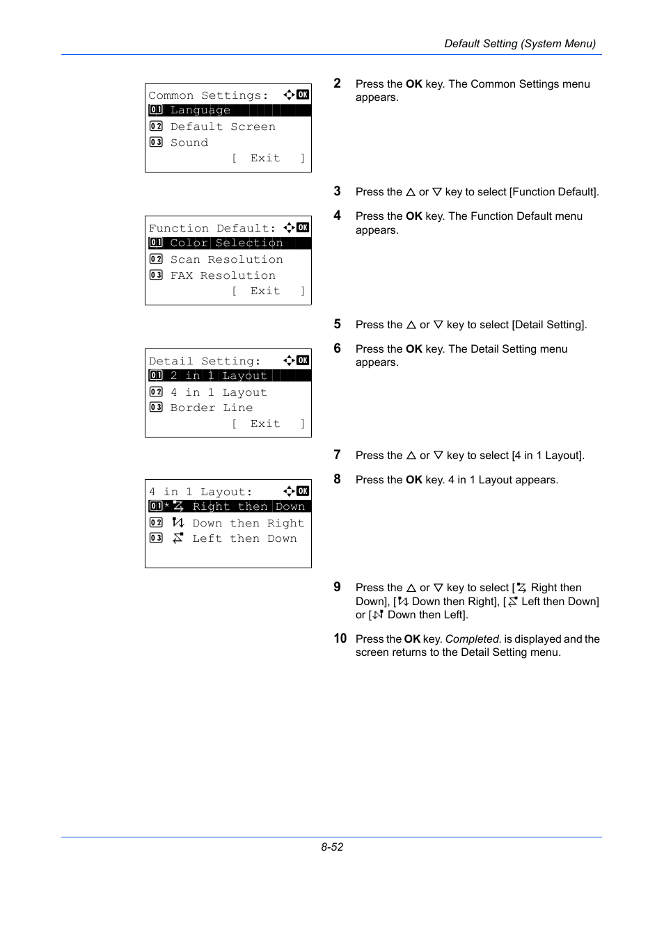 TA Triumph-Adler P-C2660 MFP User Manual | Page 308 / 578