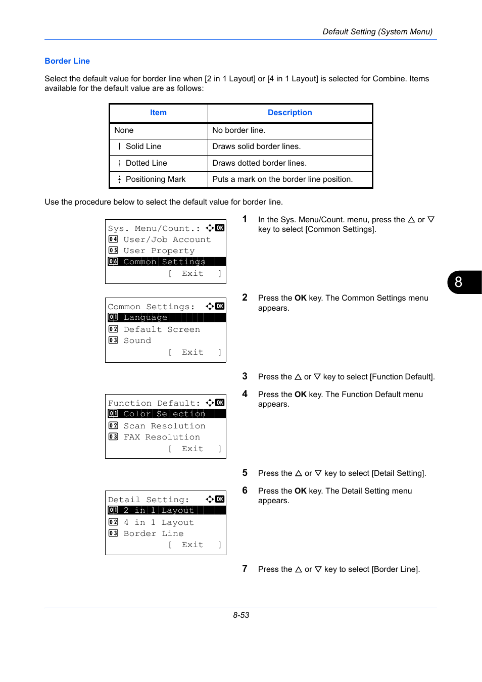 TA Triumph-Adler P-C2660 MFP User Manual | Page 309 / 578