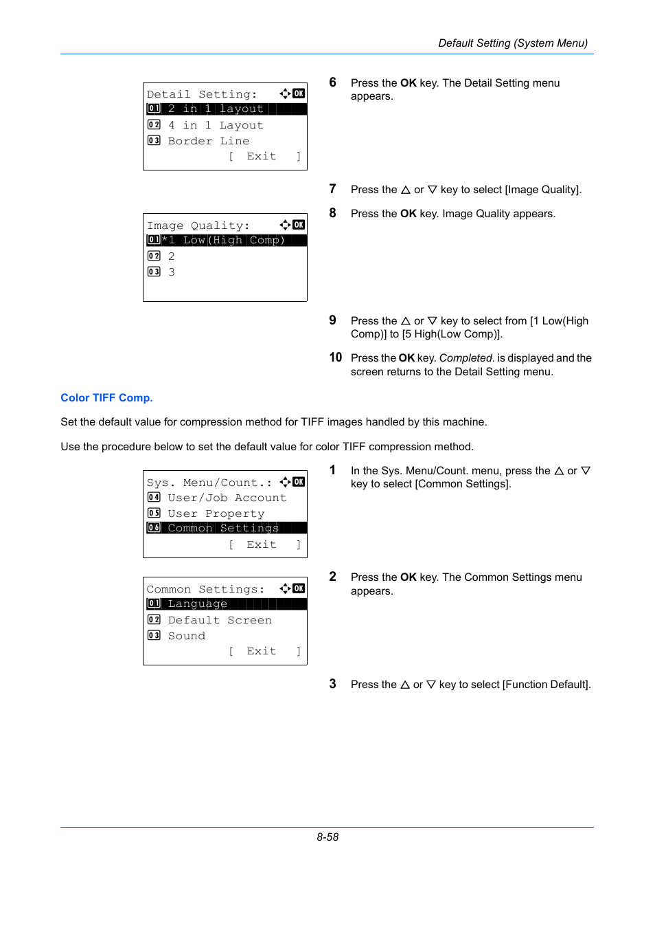 TA Triumph-Adler P-C2660 MFP User Manual | Page 314 / 578