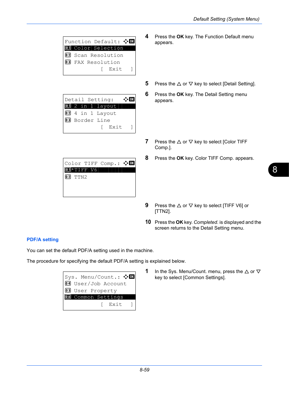 TA Triumph-Adler P-C2660 MFP User Manual | Page 315 / 578