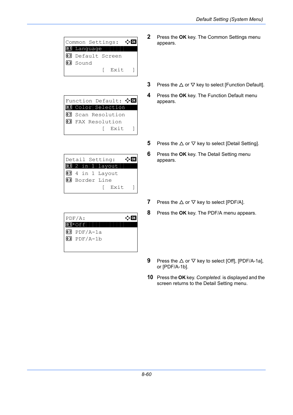 TA Triumph-Adler P-C2660 MFP User Manual | Page 316 / 578