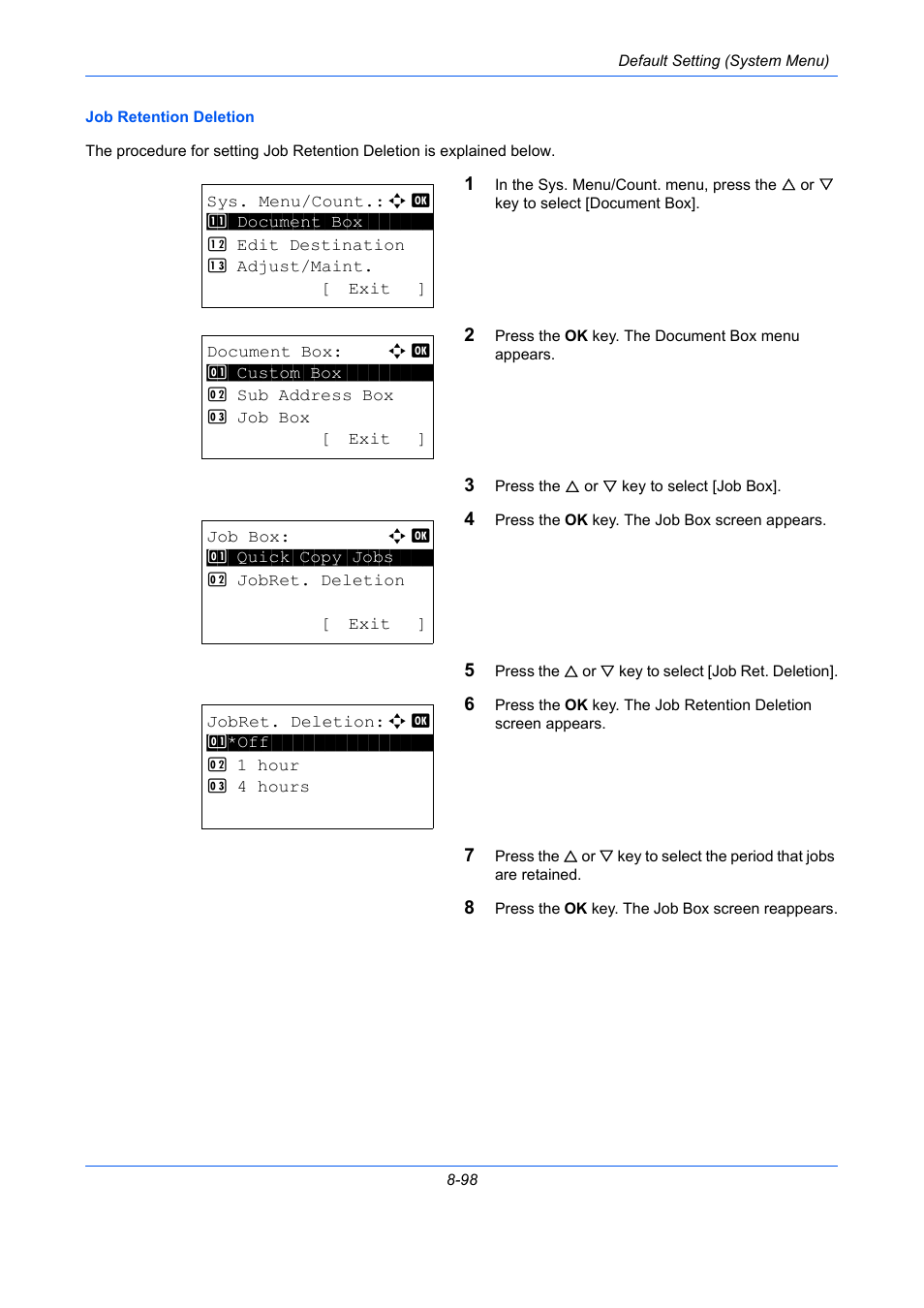 TA Triumph-Adler P-C2660 MFP User Manual | Page 354 / 578