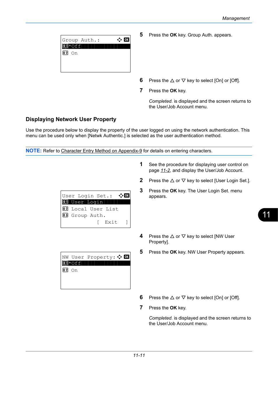 Displaying network user property | TA Triumph-Adler P-C2660 MFP User Manual | Page 513 / 578