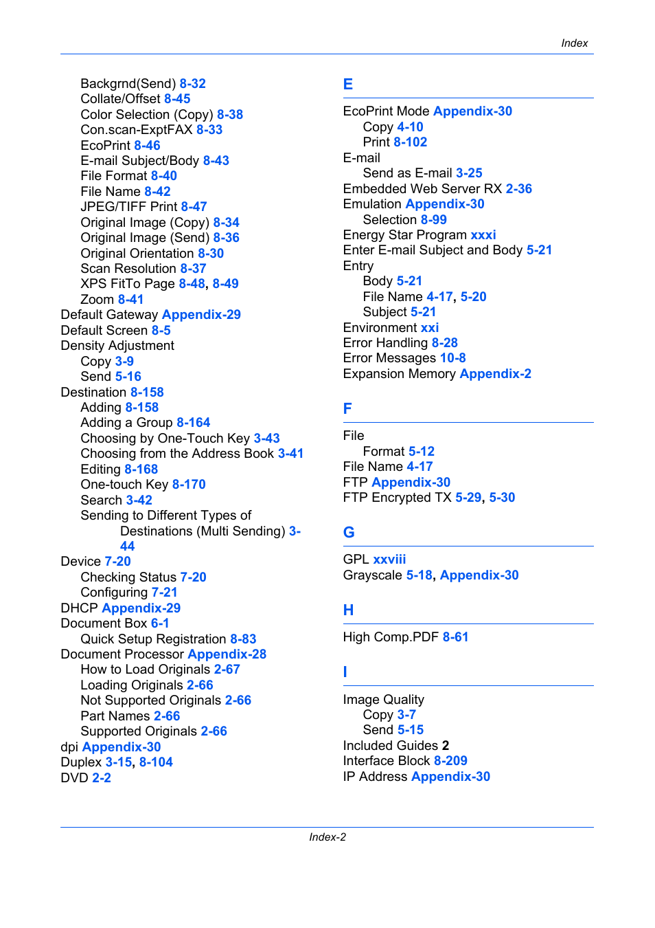 TA Triumph-Adler P-C2660 MFP User Manual | Page 572 / 578