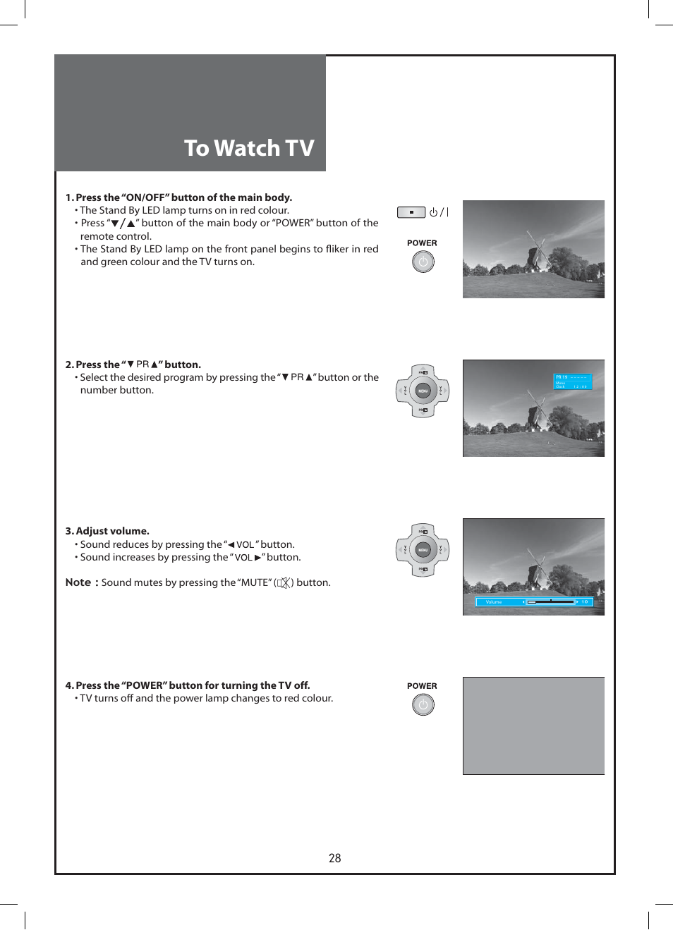 Daewoo DLP-37C3 User Manual | Page 28 / 53